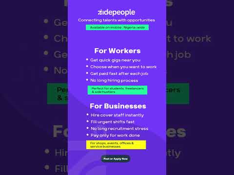 Zidepeople: Quick Tasks & Jobs video thumbnail