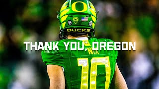 Thank You, Oregon (Bo Nix)
