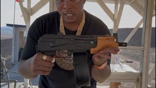 Century arms Micro Draco 100 round drum Tiniest Ak