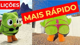 FAZER LIÇÕES DE FORMA MAIS RÁPIDA NO DUOLINGO EM 2024