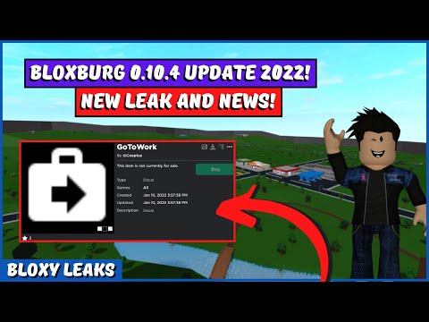 Bloxburg 0.10.4 Update 2022!! (New Leak And News!!) #RoadTo10k