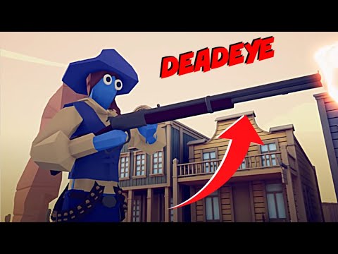 DEADEYE vs UNITS - Totally Accurate Battle Simulator TABS