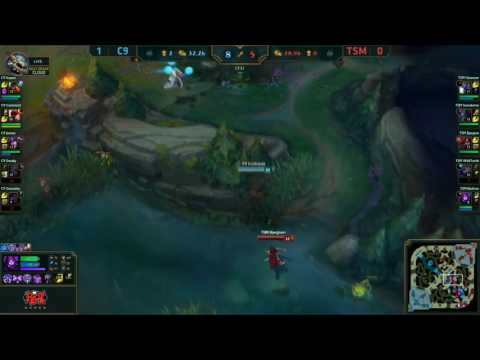 Contractz LCS Rookie Split Debut Highlights C9 VS TSM LCS Spring 2017