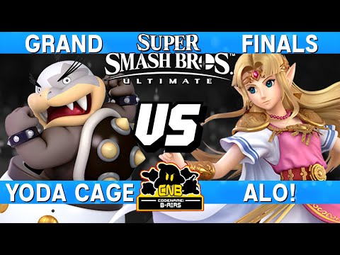 Smash Ultimate Tournament Grand Finals - Yoda Cage (Bowser Jr) vs Alo! (Zelda) - CNB 208