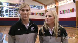 Football Ferns go back to their roots video