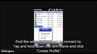 Connecting to WiFi with MC55 scanners