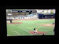 Kenny ripping 3RBI triple vs Quinnipiac University 5/10/2021