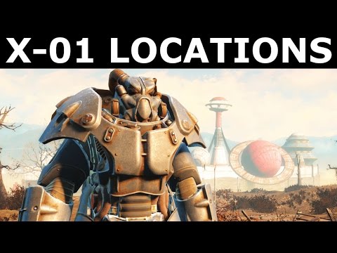 Fallout 4 Nuka World - All X-01 Power Armor Locations