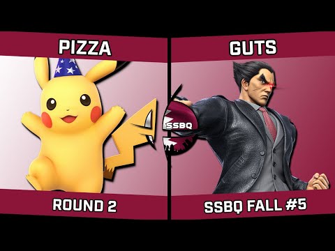 Pizza (Pikachu) vs Guts (Kazuya) - SSBQ Fall #5