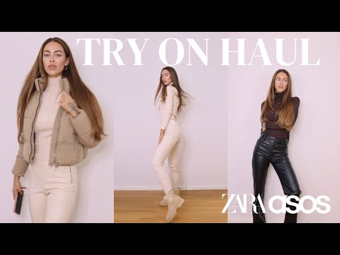 Stylish basics // HÖSTKLÄDER FRÅN ZARA & ASOS! // TRY ON HAUL HÖST 2022