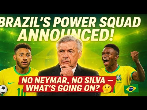 No One Expected This Squad Against Senegal & Tunisia! Who Are Brazil’s New Faces You’ll Be Surprised