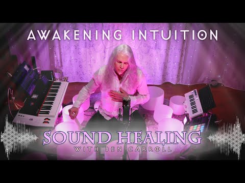 Awakening Intuition | Third Eye Activating Sound Bath Meditation | 432hz Singing Bowl Sound Healing