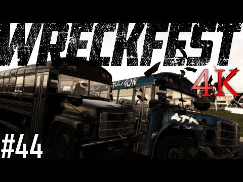 [Wreckfest Gameplay] Complete Career #44 School Bus Run REPLAY 4K No Commentary