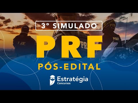 3º Simulado PRF Pós-edital: Correção