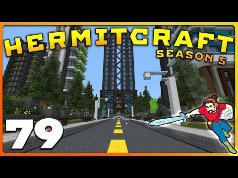 HermitCraft 5 | THE KITTY METROPOLIS! | Ep 79 || Minecraft Vanilla 1.12