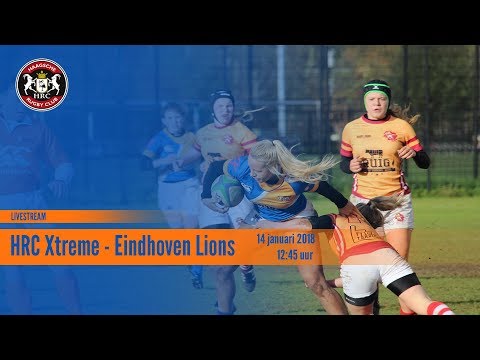 Livestream Dames Rugby HRC Xtreme - Eindhoven Lions 14 januari 2018