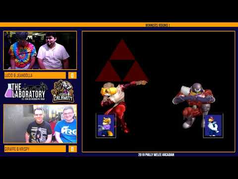 2019 Philly Melee Arcadian @ The Lab - Lucid vs Giraffe - Winners Round 1 - Melee