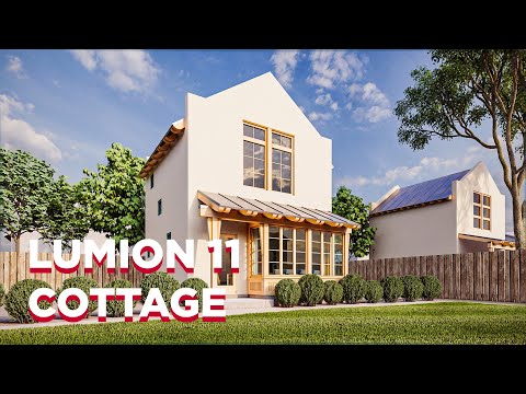 Cottage | Lumion 11 PRO Exterior Render Workflow (Photo Realistic)