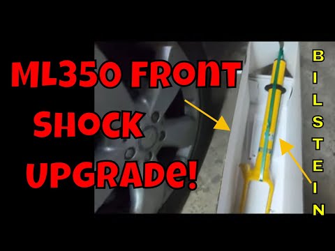 Mercedes ML350 W164 Front Shock Upgrade!