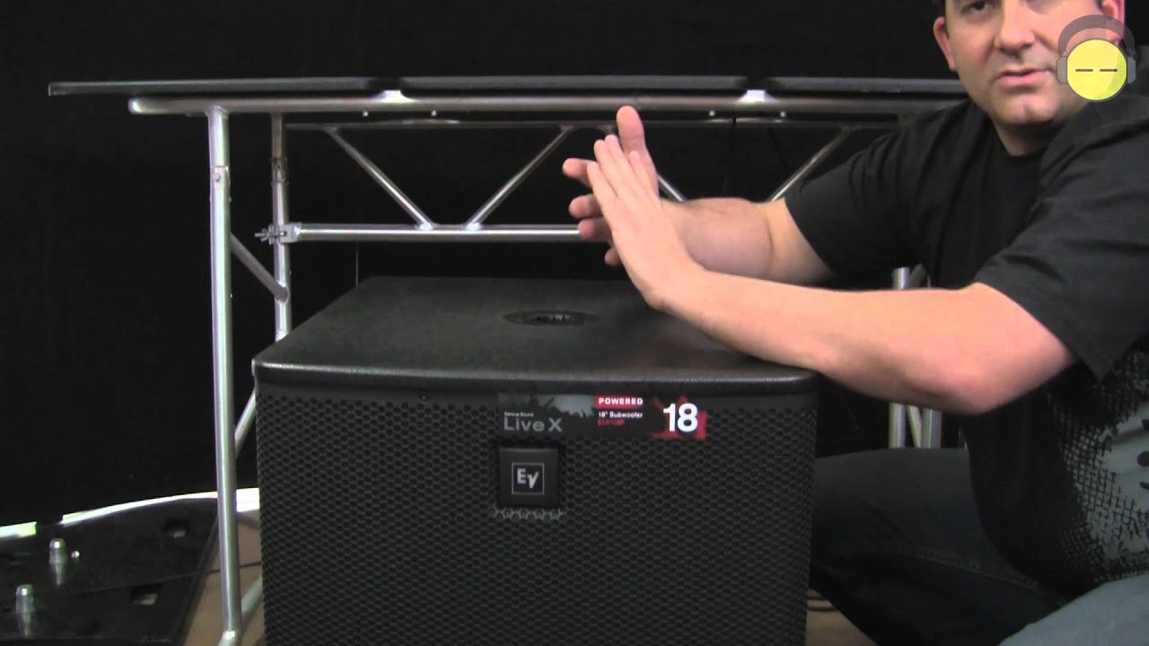 video Loa Subwoofer Electrovoice ELX118 Chính Hãng 0