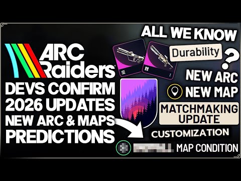 Arc Raiders - BIG Updates Coming in 2026 - More New Arc & Maps? - Everything We Know & Dev Talk!