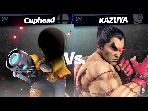 Super Smash Bros. Ultimate - Battle #133 Cuphead VS Kazuya