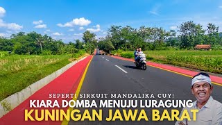 Download lagu Thank God! Kiara Domba Provincial Road Looks Like the Mandalika Circuit, Drainage Work Is Underwa... mp3