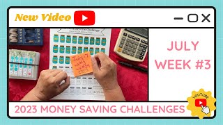 Budgeting Money Savings Challenges - July Week #3 - TracEy Monster Savings on Etsy