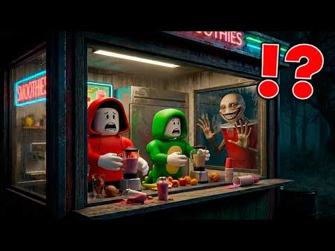 JJ and Mikey WORK at the SCARY SMOOTHIE KIOSK !? - PART 3 (Maizen Roblox)