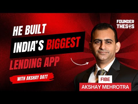 Akshay Mehrotra reveals what goes behind building India's leading digital lending app, Fibe.