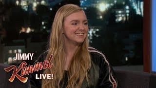 Elsie Fisher on Starring in Movie Eighth Grade video