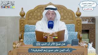 4075 - هل صحَّ الأثر أن النبي ﷺ رأى الجن على صورتهم الحقيقية؟ - عثمان الخميس