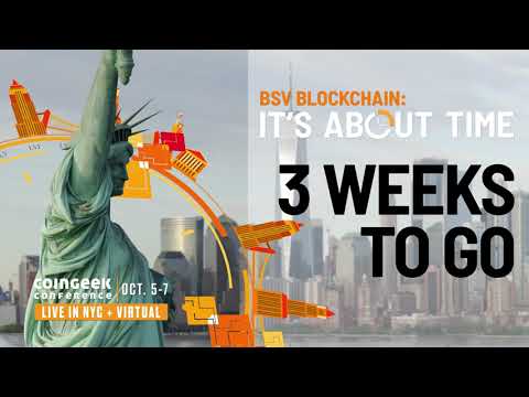 3 weeks to go | #CGNewYork