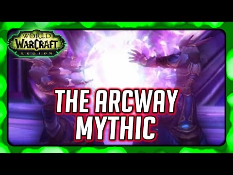 WOW Legion ► The Arcway Mythic [Demon Hunter Tank]