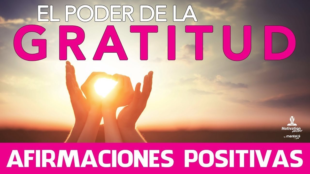 Watch DAR las GRACIAS 🙏 | El PODER de la GRATITUD 🥰 con afirmaciones positivas (20 minutos) Now DAR las GRACIAS 🙏 | El PODER de la GRATITUD 🥰 con afirmaciones positivas (20 minutos)