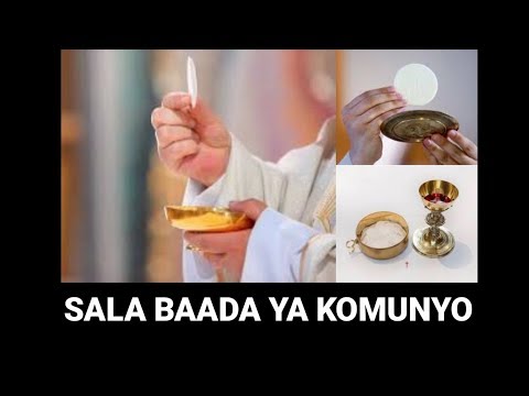 SALA BAADA YA KOMUNYO