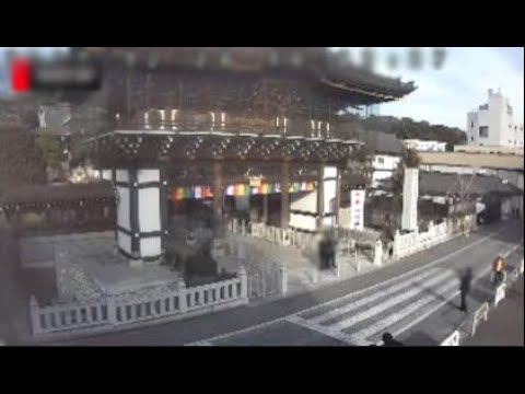 Live webcam view of Naritasan Shinshoji Temple Gate