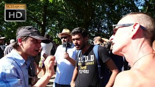 Video: I am a Caveman who eats a Crescent-Moon shaped cake - Mansur Ahmad vs Atheist