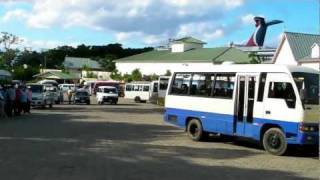preview picture of video 'Outside of Mahogany Bay, Roatan, Honduras at Ground Transportation'
