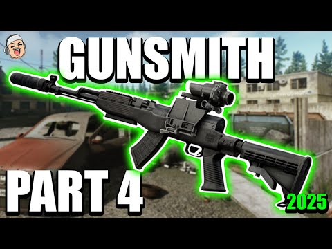 Gunsmith Part 4 2025 NEW - Mechanic Task Guide - Escape From Tarkov