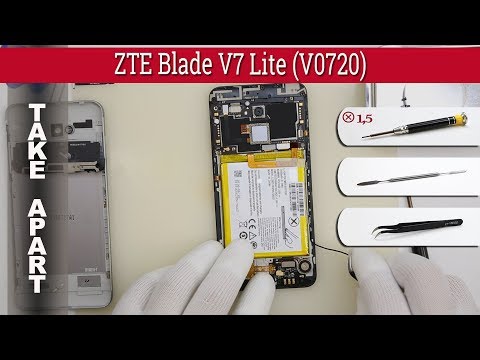 Wie kann man 📱 ZTE Blade V7 Lite (V0720) zerlegen