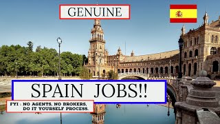 Work and Live in SPAIN | Jobs in Spain, No Brokers, No Agents, just do it yourself!! || BUXTON.