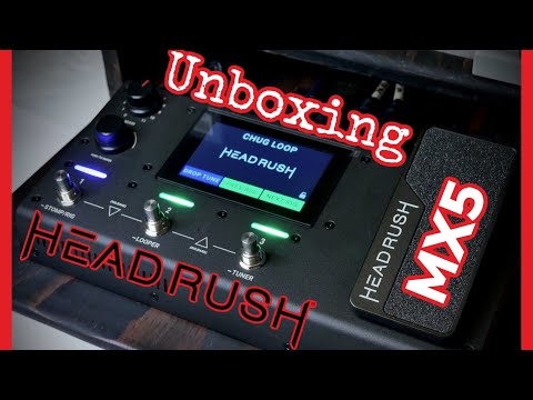 Why I went with the Headrush MX5 / UNBOXING.