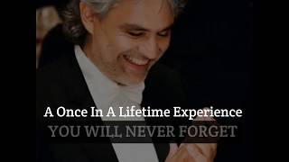 A Luxury Experience at the Private Estate of Andrea Bocelli