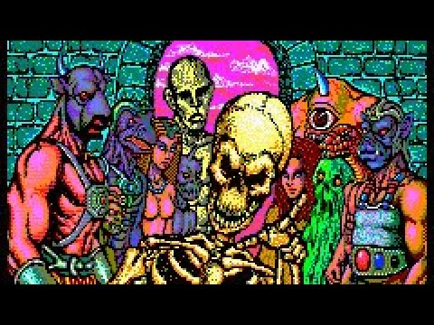 ラストハルマゲドン MSX2版 ①オープニング ディスク OPENING -LAST ARMAGEDDON- MSX ver.