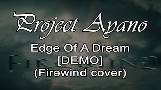 Firewind - Edge Of A Dream (Instrumental Cover) [DEMO]