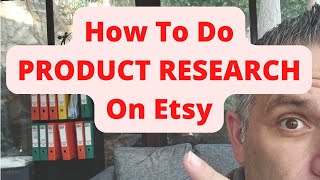 How To Do PRODUCT RESEARCH On Etsy - NO Tools Needed
