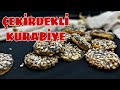 Çekİrdeklİ kurabİye Çekirdekli pratik enfes tuzlu sirkeli kurabiye tarifi yapımı nasıl yapılır