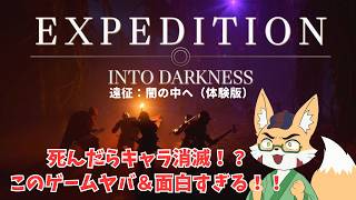 【新作Demo】異世界ファンタジータルコフ！？ 遠征：闇の中へ 体験版をやってみたぞ！！