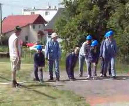 Požární útok - Slatina mladí hasiči